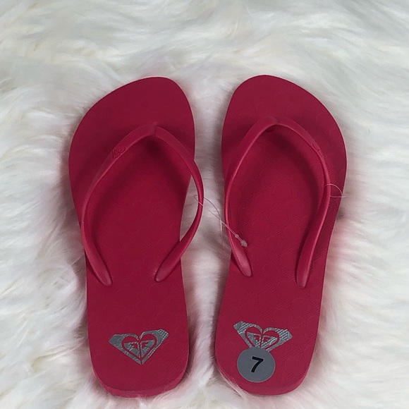 New Roxy Pink Flip Flops - Picture 4 of 5